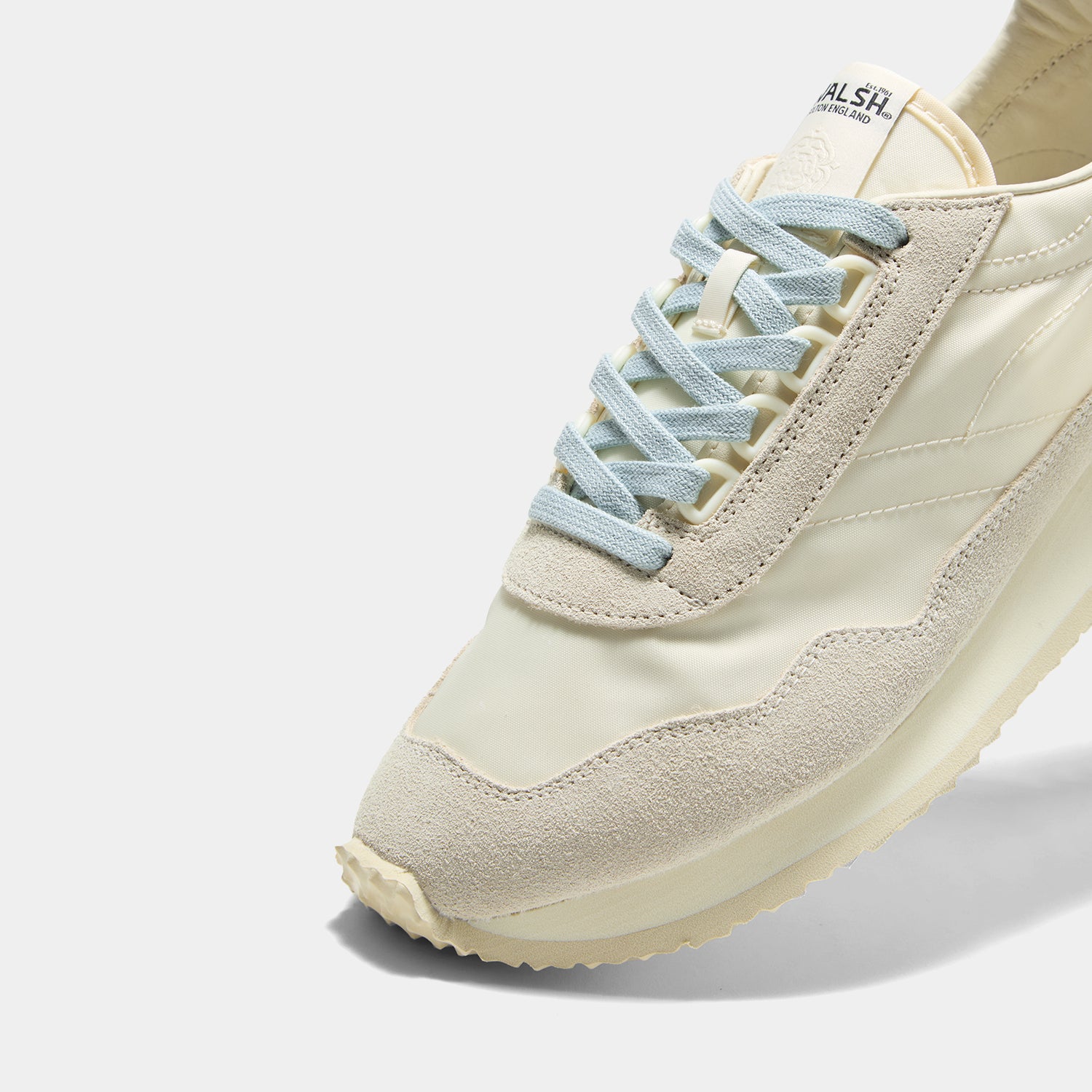 Ensign Lite - Off White & Cyan
