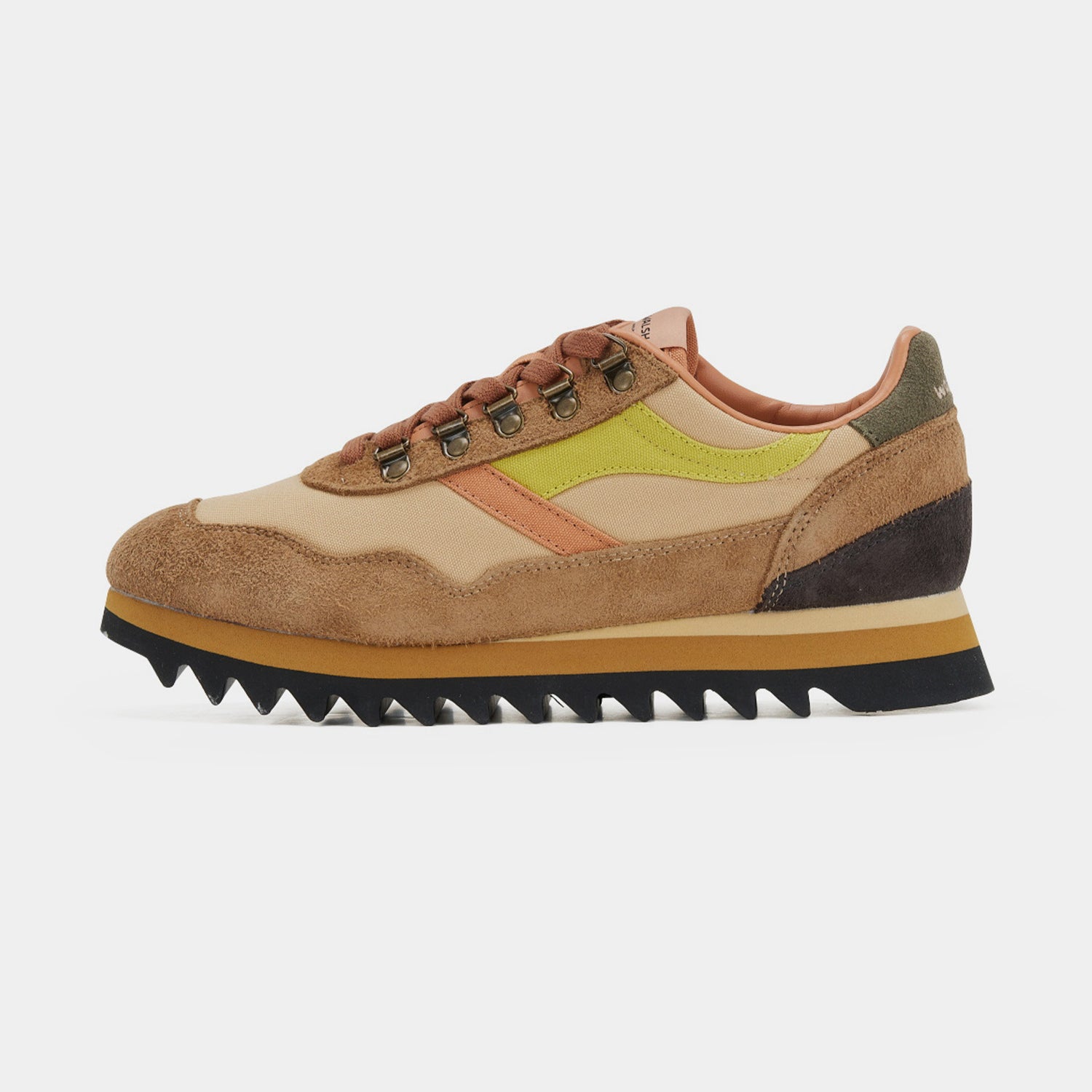 Unisex × Retro Ensign Brown & Camel Sneakers
