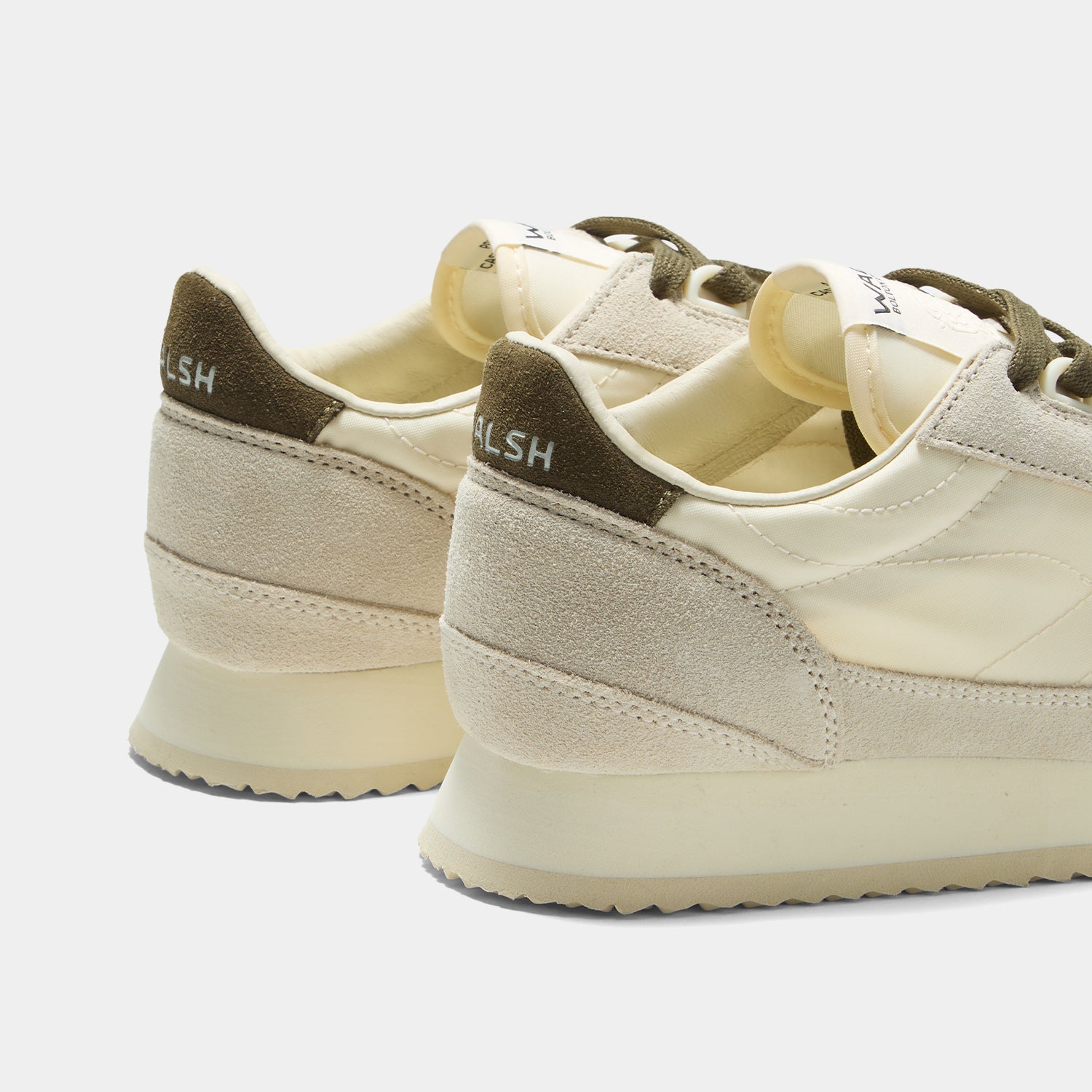 Ensign Lite - Off White & Olive Green