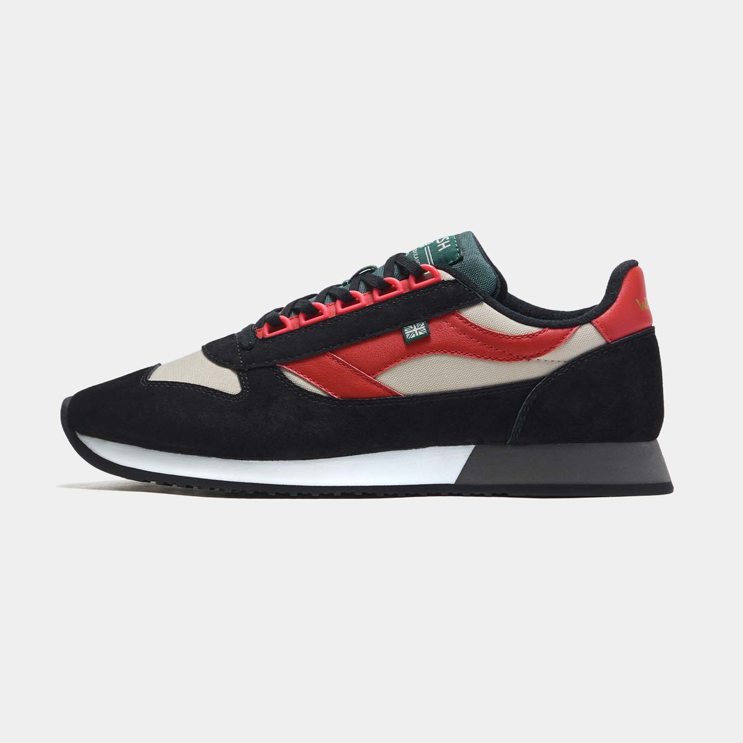 Unisex × Classics Black Red European Footwear