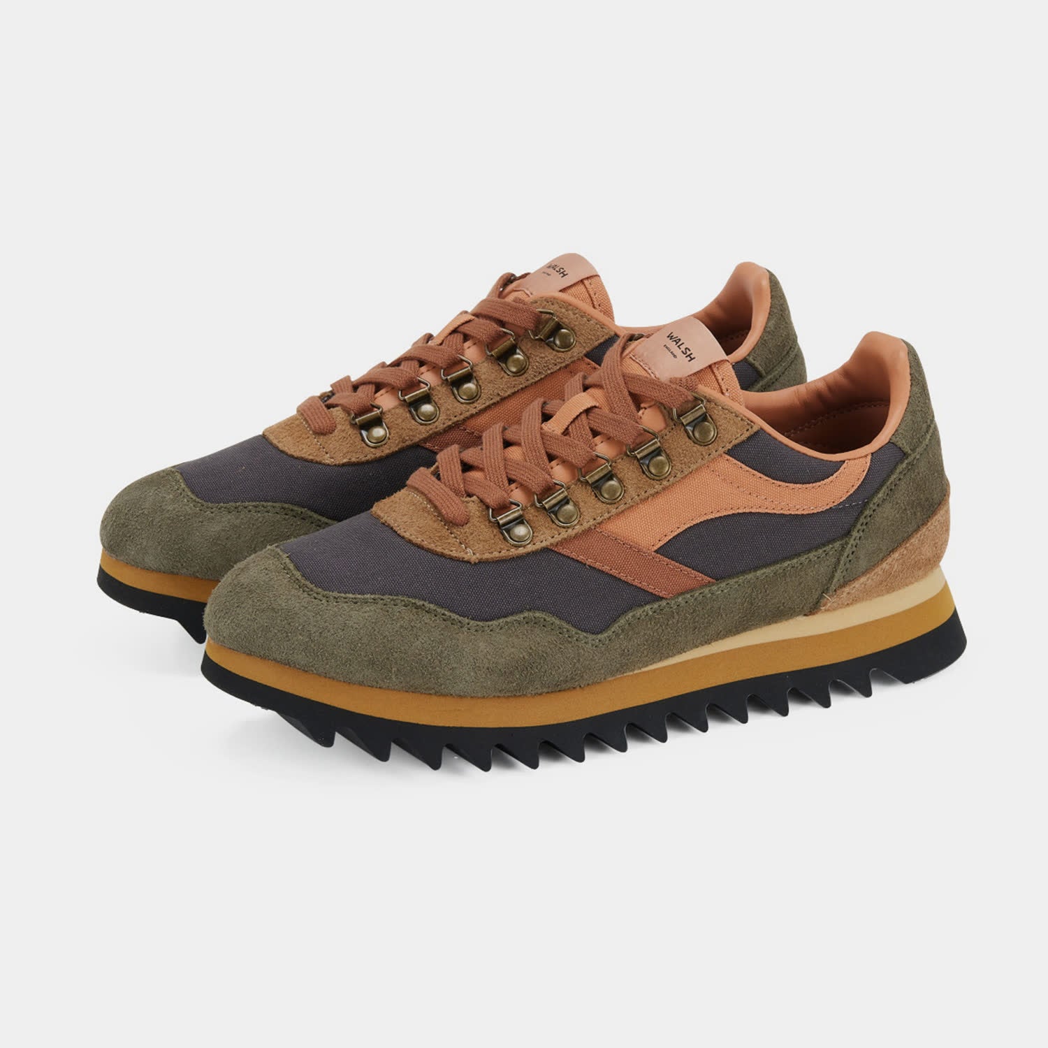 Ensign - Black Grey & Brown & Army Green