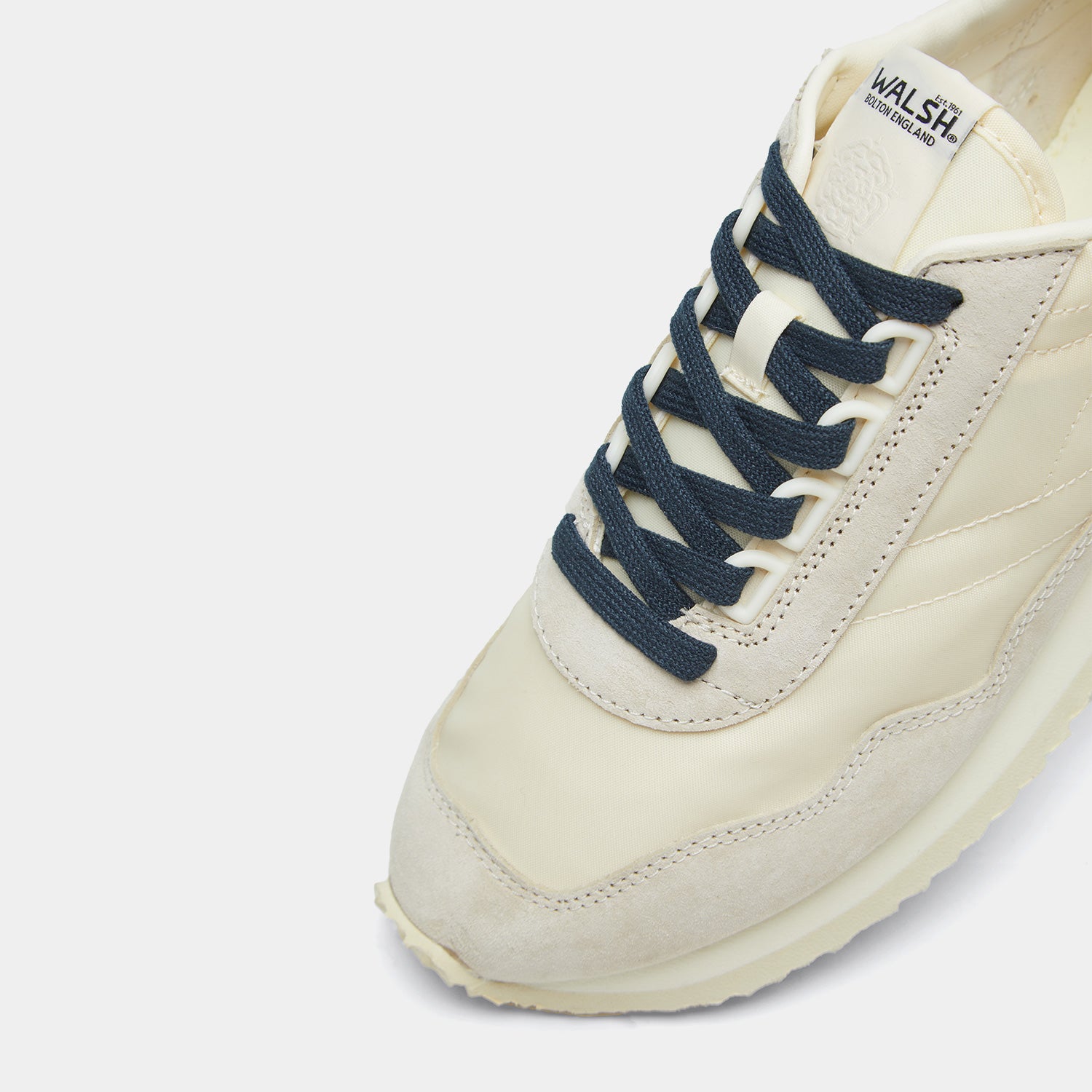 Ensign Lite - Off White & Deep Steel Blue