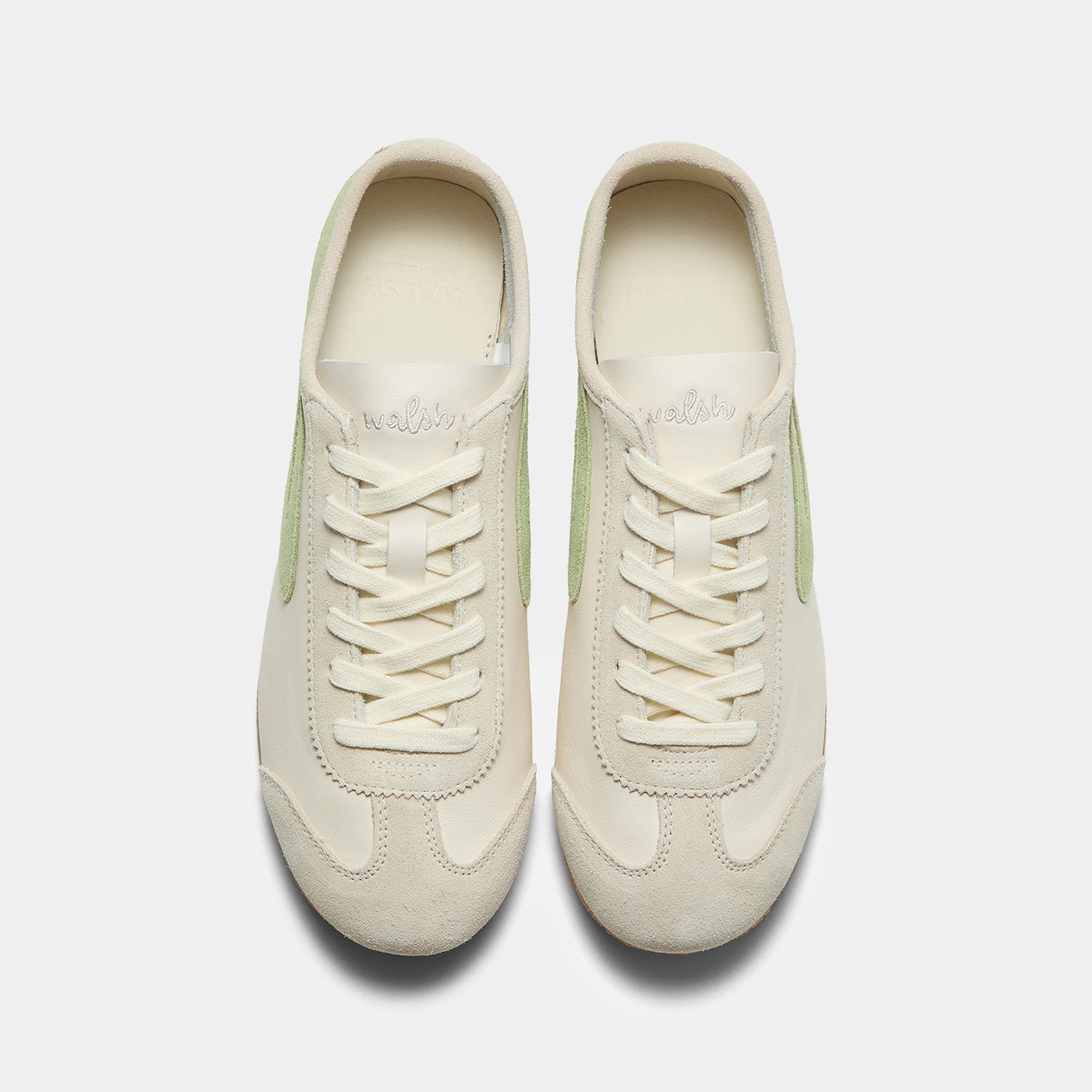 Sonnet - Cream & Grass Green